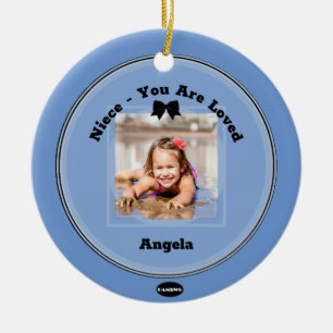 Photo Ornament with Stars HAMbWG