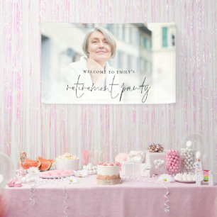 Photo Overlay Script Welcome to Retirement party Banner