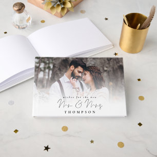 Photo Overlay Script Wishes Mr Mrs Guest Book