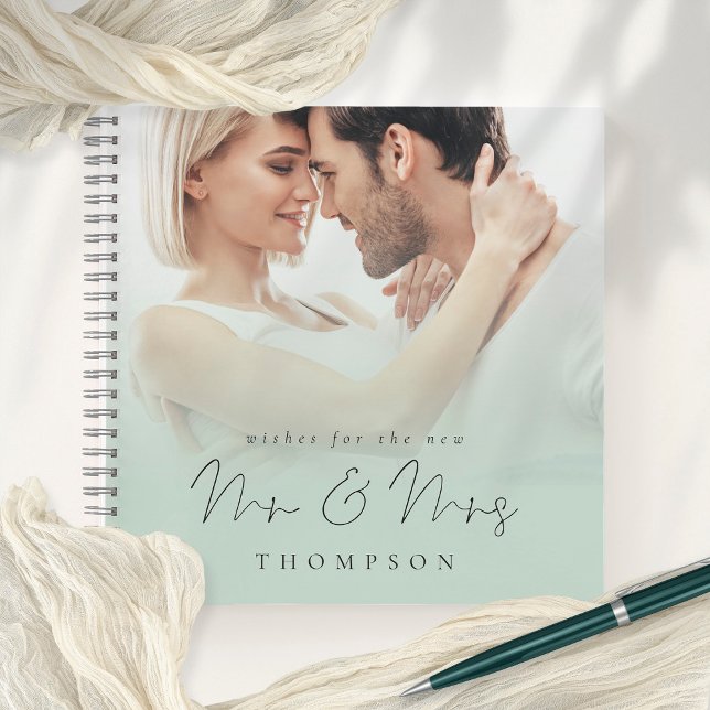 Photo Overlay Wishes New Mr Mrs Sage Guest Book (Creator Uploaded)