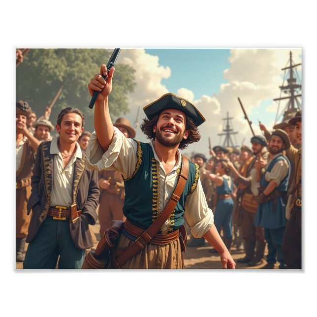 Photo Paper Photo Enlargement - Columbus Day (Front)