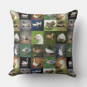 Photo Patchwork - Birds Cushion