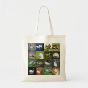 Photo Patchwork - Birds Tote Bag