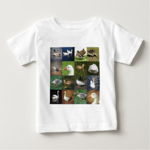 Photo Patchwork Square - Birds Baby T-Shirt