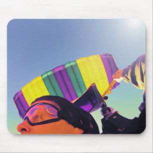 photo perfect skydiver mouse pad