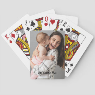Photo Personalisation Playing Cards
