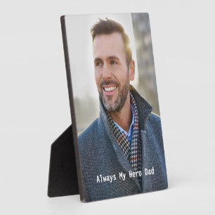 Photo Personalise Easel Custom Plaque