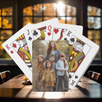 Photo Personalise Playing Cards