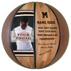 Photo Personalised Basketball Ball, Change Colours