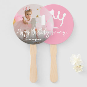 Photo Personalised Birthday Hand Fan