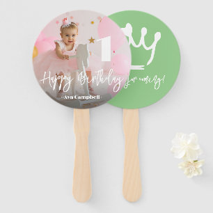 Photo Personalised Birthday Hand Fan