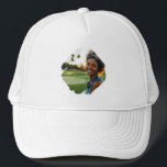 Photo Personalised Brush Stroke  Trucker Hat<br><div class="desc">This design is also available on other phone models. Choose Device Type to see other iPhone, Samsung Galaxy or Google cases. Some styles may be changed by selecting Style if that is an option. This design may be personalised in the area provided by changing the photo and/or text. Or it...</div>