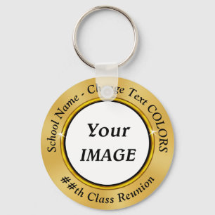 Photo Personalised Class Reunion Gift Ideas Key Ring