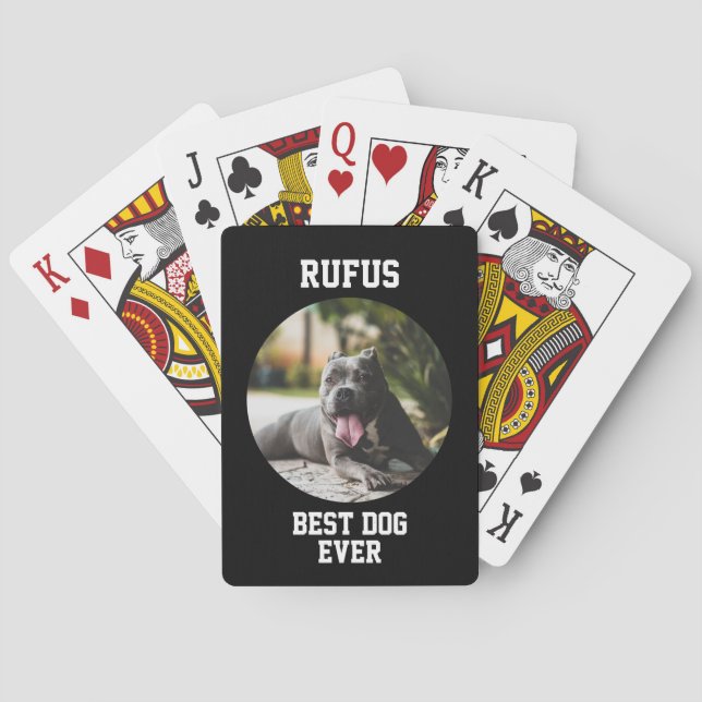 Photo Personalised Custom Playing Cards (Back)