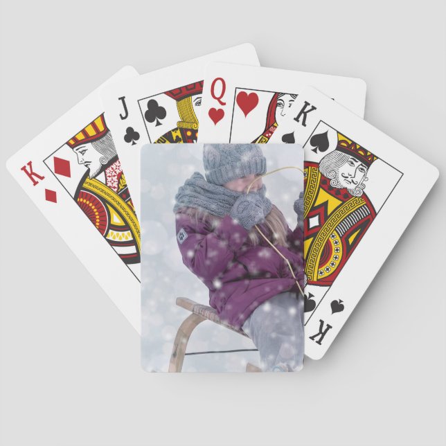 Photo Personalised Custom Playing Cards (Back)