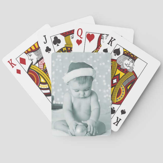 Photo Personalised Custom Playing Cards (Back)