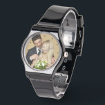 Photo Personalised Custom  Watch<br><div class="desc">Easy upload your own photograph to this great watch.  You can edit further to add text etc - watches from Ricaso make a great keepsake gift for yourself or others.</div>
