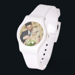 Photo Personalised Custom  Watch<br><div class="desc">Easy upload your own photograph to this great watch.  You can edit further to add text etc - watches from Ricaso make a great keepsake gift for yourself or others.</div>