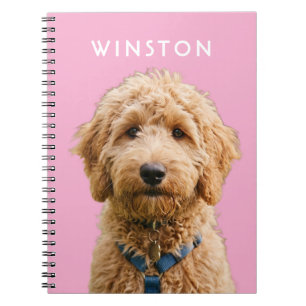 Photo Personalised Dogs Name - READ DESCRIPTION Notebook