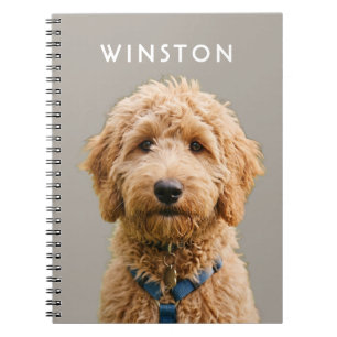 Photo Personalised Dogs Name - READ DESCRIPTION Notebook