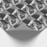 Photo Personalised Modern Wedding Engagement  Wrapping Paper<br><div class="desc">Awesome personalised and customised photo wrapping paper.  Add your engagement photo or photo of your  choice</div>