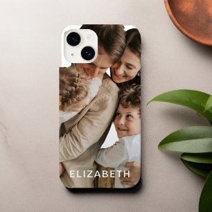 Photo Personalised Name Custom iPhone 14 Case
