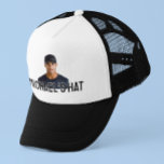 Photo Personalised Name Customised  Trucker Hat<br><div class="desc">This design is also available on other phone models. Choose Device Type to see other iPhone, Samsung Galaxy or Google cases. Some styles may be changed by selecting Style if that is an option. This design may be personalised in the area provided by changing the photo and/or text. Or it...</div>