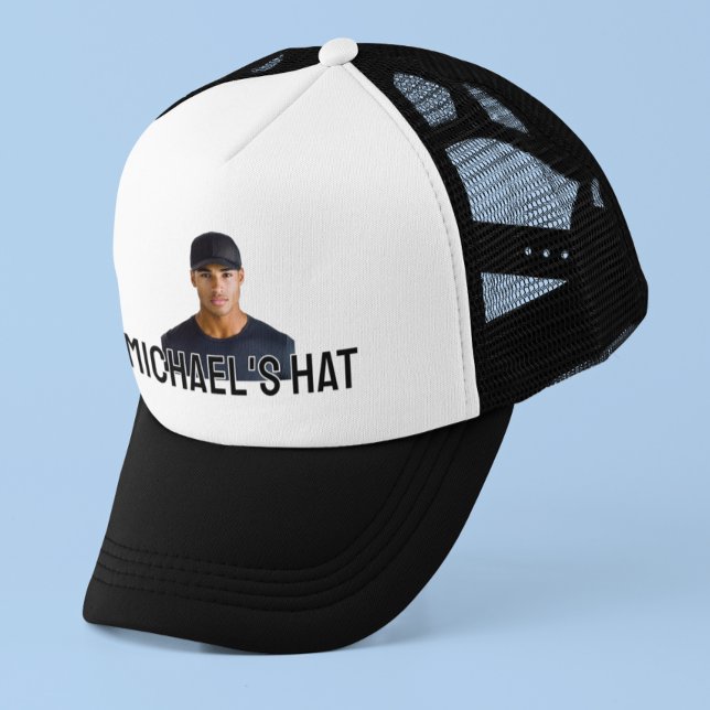 Photo Personalised Name Customised  Trucker Hat (Creator Uploaded)