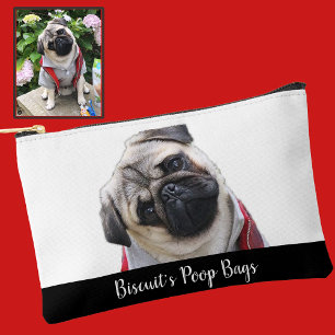 Photo Personalized Dog Mom with Photo          Acc Accessory Pouch