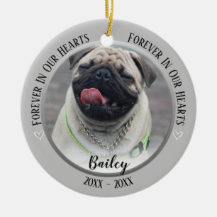 Photo Pet Memorial Keepsake Ornament