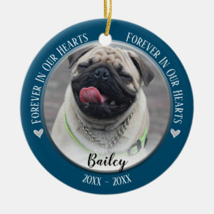 Photo Pet Memorial Keepsake Ornament