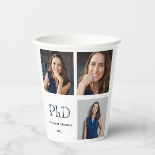 Photo PhD Graduation Paper Cups