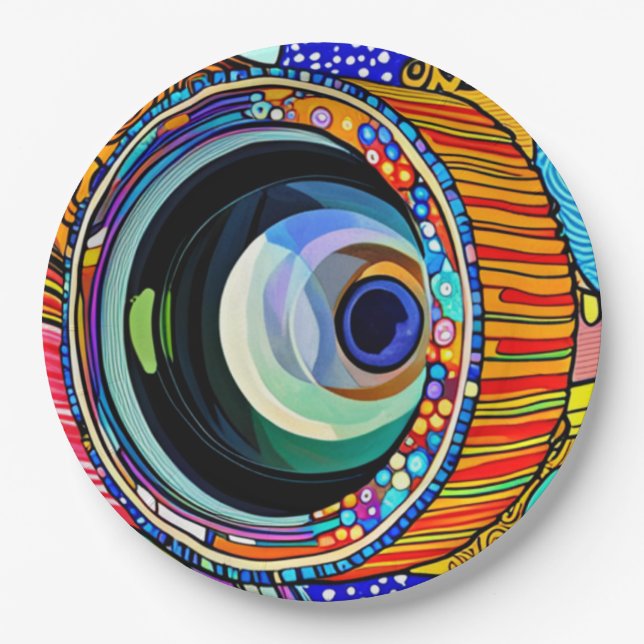 Photo Phun Paper Plate (Front)