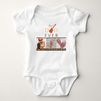 Photo Picture Best Dad Ever Cute 1st Father's Day Baby Bodysuit