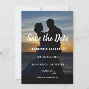 Photo Picture Happy Ever After Elegant Wedding Save The Date