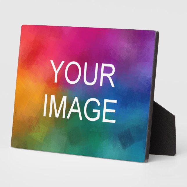 Photo Picture Image Logo Template Horizontal Plaque (Side)