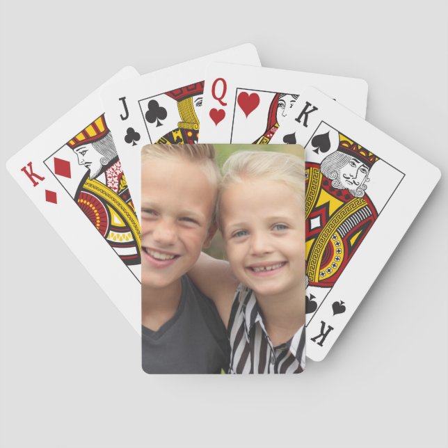 Photo Playing Cards (Back)