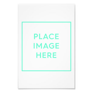 Photo Poster Enlargement Print - 8" x 12"