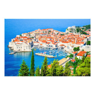 Photo print Dubrovnik Croatia