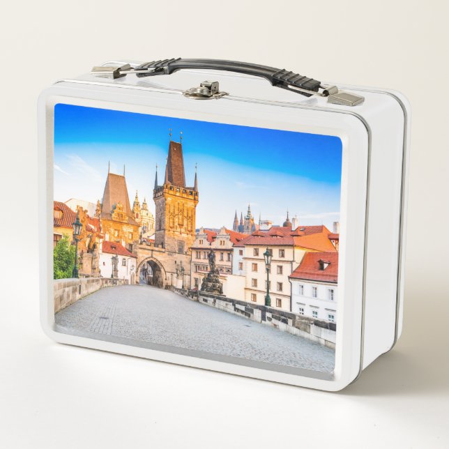 Photo print Prague Metal Lunch Box (Front)