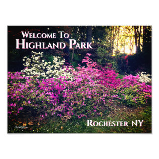 Photo Print- Welcome to Highland Park Rochester NY