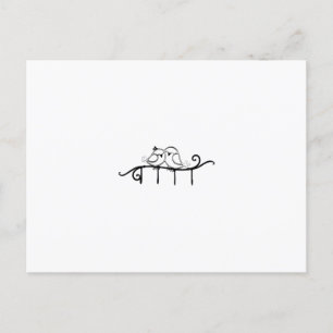 Photo Prints Announcement Postcard