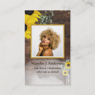 PHOTO PROFILE CARDS - Girly Modern Trending