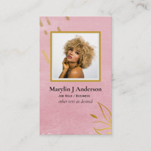 PHOTO PROFILE CARDS - Girly Modern Trending