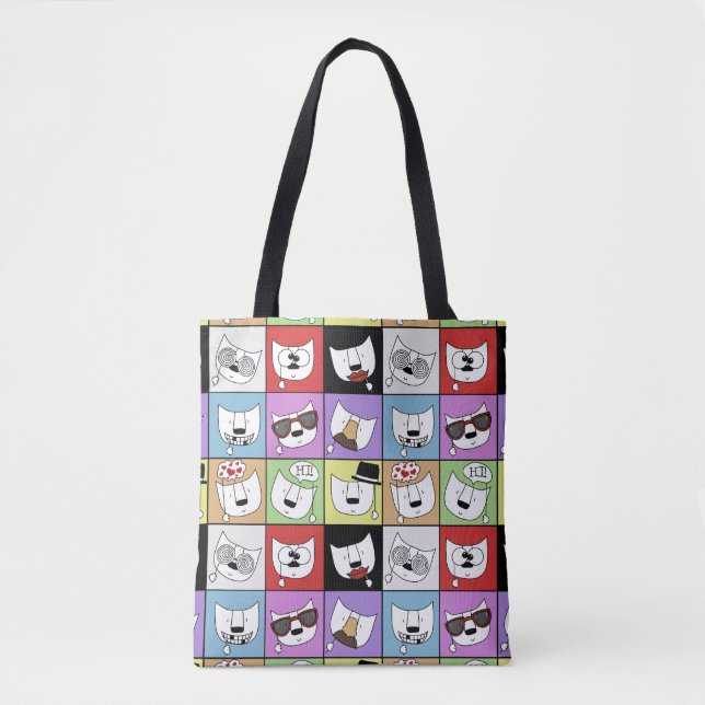 Photo Props Cats Tote Bag (Front)