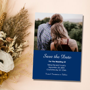 Photo QR Code Engagement Wedding Save The Date