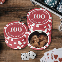 Photo Red 100 Numbered