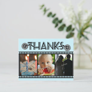 Photo Reel Any Occasion Thanks 3 Photo Card
