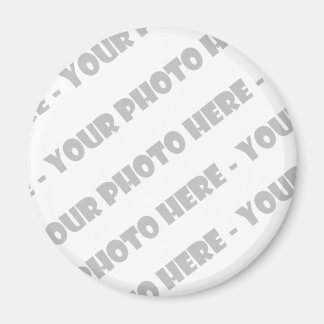 Photo Round Magnet - Create Your Own