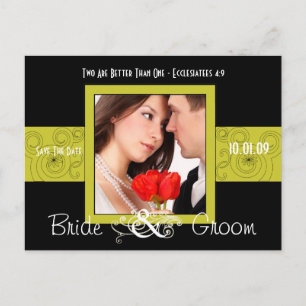 Photo Save The Date Announcement Postcard